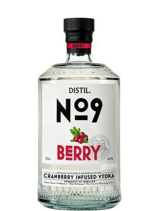 Горілка "Distil №9 Журавлина" 40% 0,5/12 13260 фото