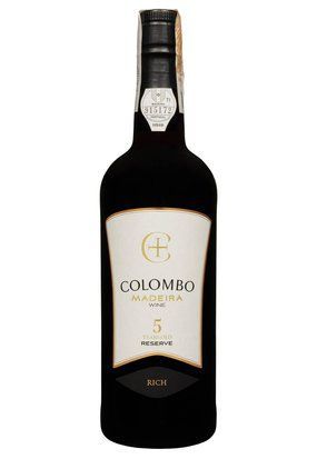 Вино Colombo Madeira Rich Reserve 5 YO кріплене біле солодке 0.75/6 Португалія 14334 фото