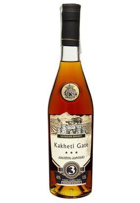 Грузинський бренді "Kakheti Gate"3* 0.5/12 Грузія 13204 фото