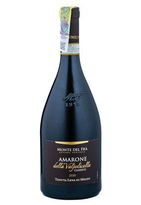 Вино Amarone Della Valpolicella Classico 2020 Monte Del Fra Червоне Сухе 0.75 л Італія 18375 фото