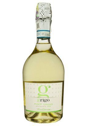 Вино ігристе Pinot Grigio Brut Delle Venezie Villa Cornaro сухе біле 0.75/6 Італія 20 15268 фото