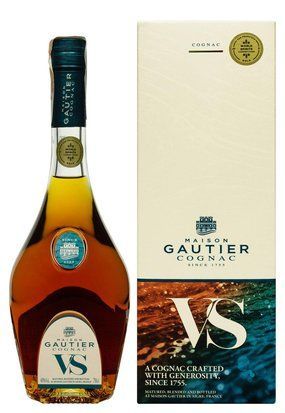 Коньяк Gautier V.S.O.P в сув кор 0.7/6 Франція 6286 фото