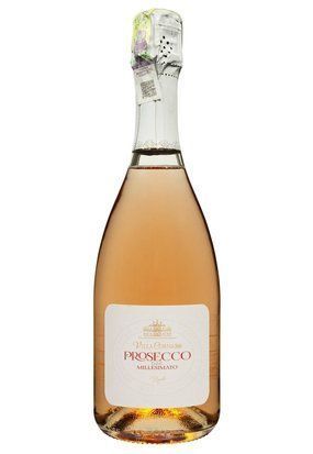 Вино ігристе Prosecco Villa Cornaro DOC Rose Brut сухе рожеве 0.75/6 Італія 15266 фото