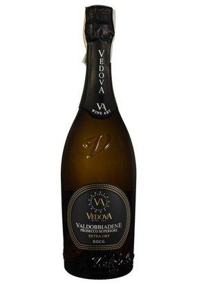 Вино ігристе Vedova Valdobbiadene Prosecco Superiore Extra Dry сухе біле 0.75/6 Італія 10692 фото
