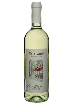 Вино Sarsitano Vino Bianco Secco сухе біле 0.75/6 Італія 10753 фото