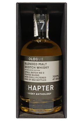 Віскі Prologue Peated Blended Malt Scotch Small Batch №3 47.9% в коробці 0.7/6 14865 фото