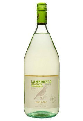 Вино напівігристе Civ&Civ Lambrusco dell'emilia Bianco Amabile напівсолодке біле 1.5/6 Італія 15781 фото