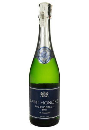 Вино ігристе Saint Honore Brut брют біле 0.75/6 Франція 11243 фото