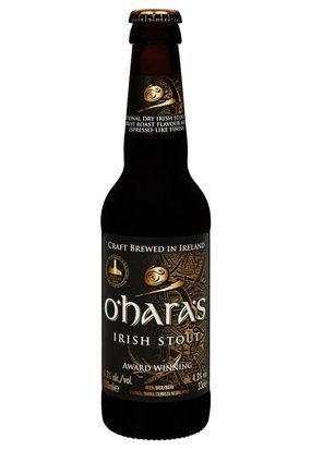 Пиво O'Hara's Irish Stout 4.3% 0.33л/24 14691 фото